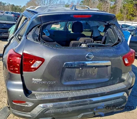 2020 Nissan Pathfinder S z USA, uszkodzony, nr VIN 5N1DR2AN7LC592508